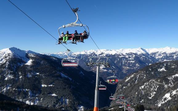 Alpi della Gail: Migliori impianti di risalita – Impianti di risalita Goldeck - Spittal an der Drau