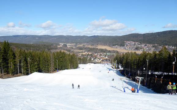 Comprensorio sciistico più alto nella Contea di Akershus – comprensorio sciistico Varingskollen