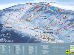 Mappa delle piste Todtnauberg