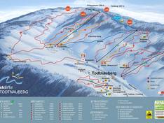Mappa delle piste Todtnauberg