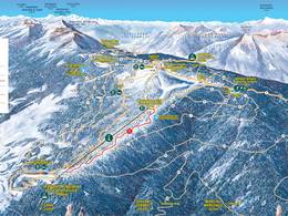 Mappa delle piste Monte San Vigilio - Lana