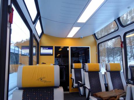 Mattertal (Valle di Zermatt): Accesso nei comprensori sciistici e parcheggio – Accesso, parcheggi Breuil-Cervinia/Valtournenche/Zermatt - Cervino