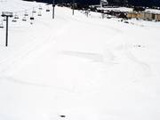 Seggiovia Soleil a La Toussuire con piste di sci di fondo