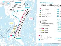 Mappa delle piste Heubach (Masserberg)