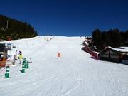 Pista facile e skilift Collade