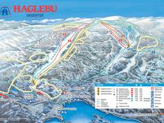 Mappa delle piste Haglebu