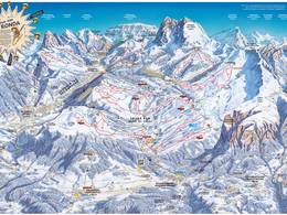 Mappa delle piste Alpe di Siusi (Seiser Alm)