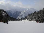 Pista rossa presso la seggiovia doppia Mauritz