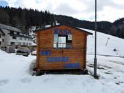 Cassa skipass nell’area sciistica Lokve