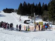 Malo jezero - Skilift a piattello