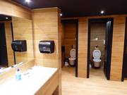 Servizi igienici curati presso la stazione a valle Kellaria