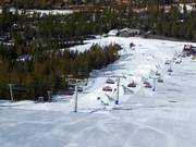 Attraente snowpark a Nesfjellet
