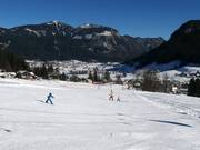 Piste facili nella valle a Gosau