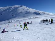Vista sulle piste per principianti Wildkogelscharte I e II
