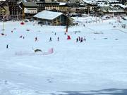 Area principianti protetta a Montgenèvre