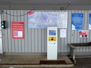 Mappa delle piste presso la stazione a valle