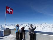 Piattaforma panoramica al Gemsstock