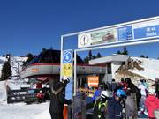 Sole-Piz Setëur - 4pers.| Seggiovia ad alta velocità (agganc.autom.)