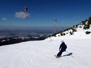 Comprensorio sciistico Borovets nell’area Yastrebets