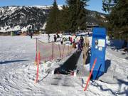 Tappeto magico Kinderland stazione a monte