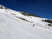 Discesa Geols fino alla stazione a valle della Panoramabahn Geols