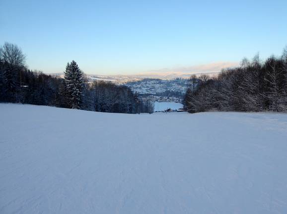 Pista facile presso lo skilift Solla