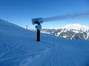 Innevamento artificiale all'Hochjoch