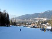 Vista sulle sistemazioni a Folgaria