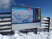 Tabellone informativo presso Hohen Zinken