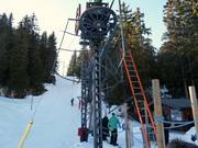 Aujon - Skilift a piattello