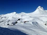 Vista sulla Damülser Mittagsspitze