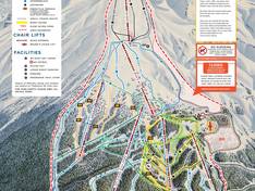 Mappa delle piste Timberline