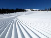 Preparazione perfetta delle piste nell’area sciistica Dundret Lapland