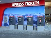 Punto biglietti alla stazione a valle