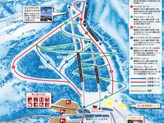 Mappa delle piste Grand Sunpia Inawashiro