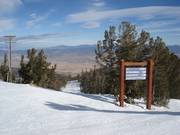Vista sul deserto del Nevada