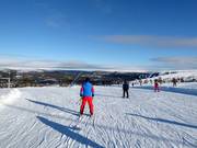 Percorso sciistico dalla stazione a monte West Express