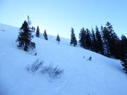 Terreno fuoripista al Roßkopf