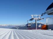 Preparazione perfetta delle piste nell’area sciistica Folgaria/Fiorentini