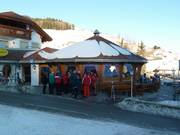 Igloo alla stazione a valle a Maranza