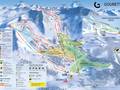 Mappa delle piste Gourette (Eaux Bonnes)