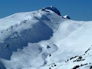 Vista sulla discesa al Ragaz