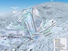 Mappa delle piste Larcenaire - Bussang