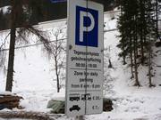 Parcheggi giornalieri a pagamento a St. Anton