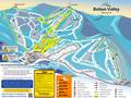 Mappa delle piste Bolton Valley