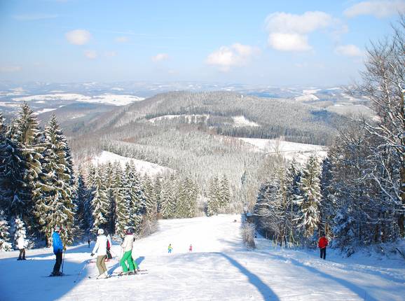 Punto di partenza della pista superiore