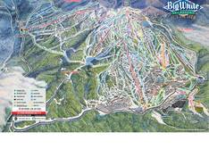 Mappa delle piste Big White