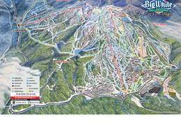 Mappa delle piste Big White