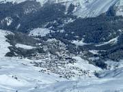 Vista dall'Hörnli su Inner-Arosa