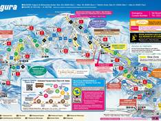 Mappa delle piste Mitsumata/Kagura/Tashiro (Mt. Naeba)